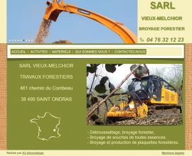 Broyage Forestier Vieux-Melchior